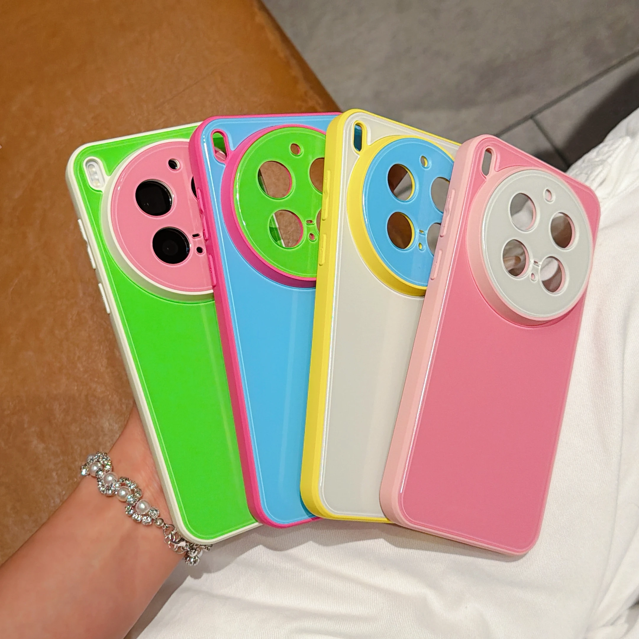 Luxury Dopamine Mini Acrylic Cover with Skin-Friendly Bumper
