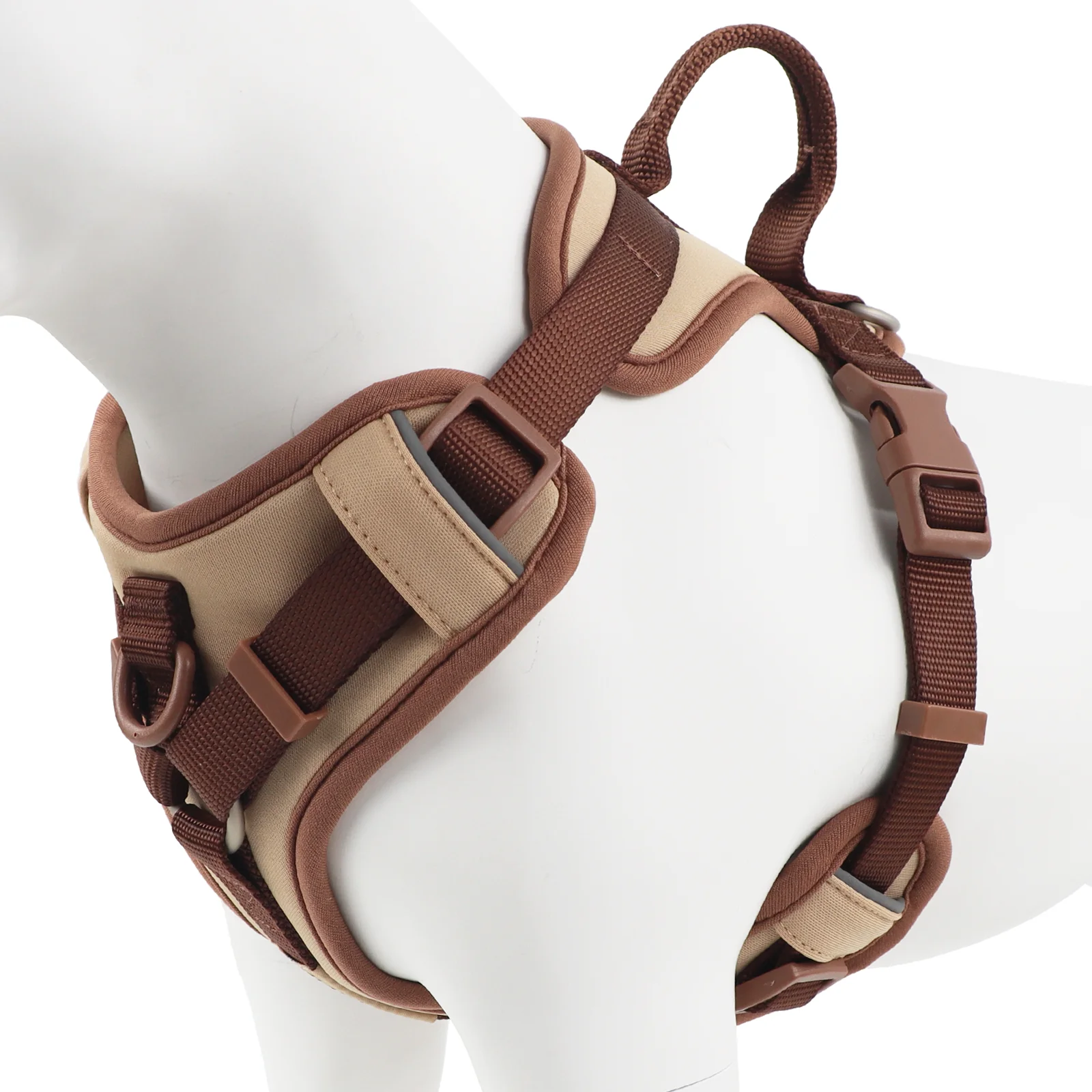 Luxury Chocolate Dog Harness - other colors avaiable 1