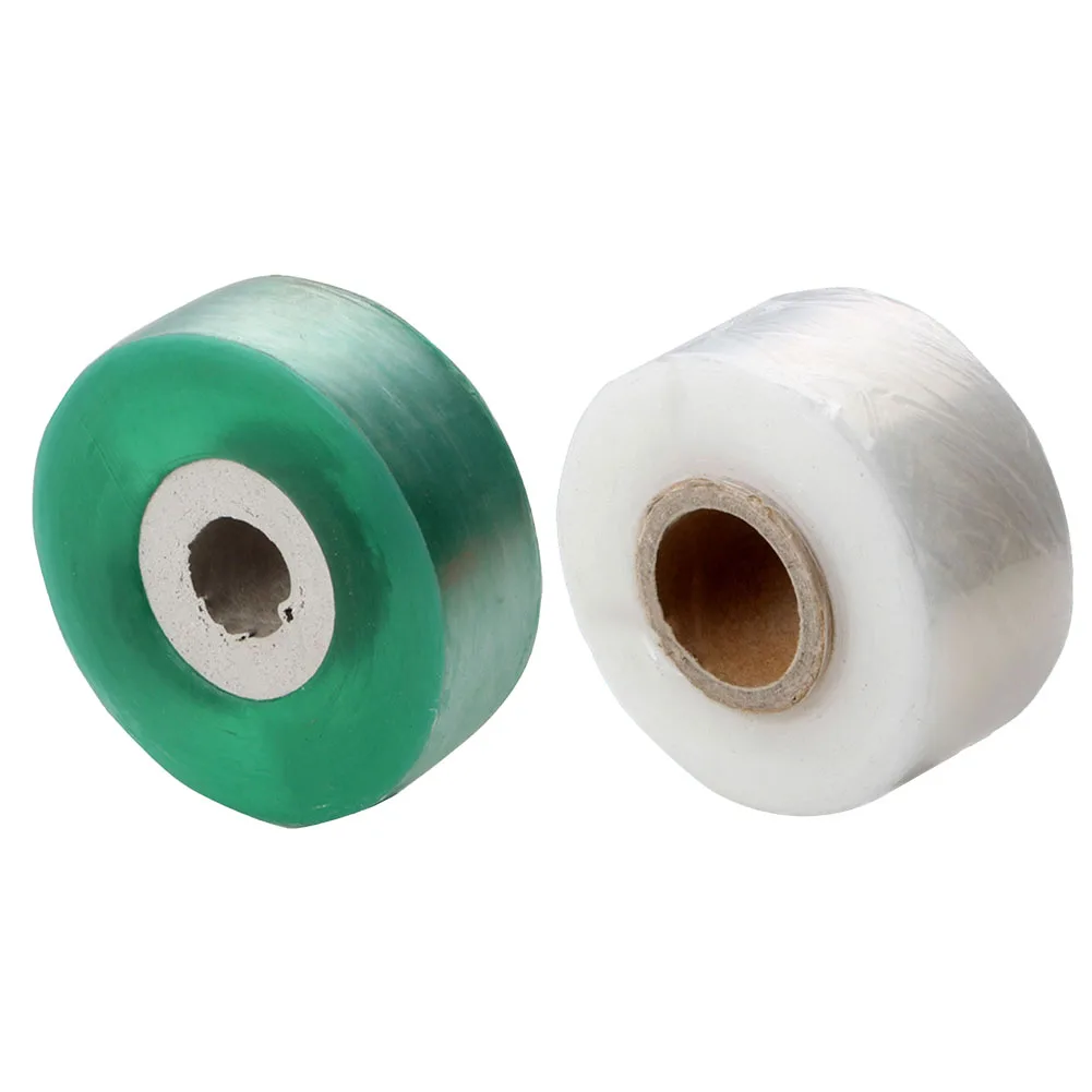 100M Garden Barrier Nursery Tape Stretchable Grafting Film Graft Budding Barrier Floristry Pruner Fruit Tree Nursery Repair Film grafting tape