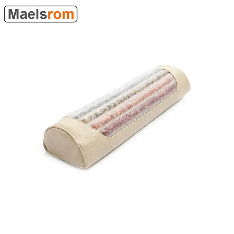 Pemf Photon Ametista Neck-Roll Ioni Negativi Massaggio Al Germanio Pietra Cervicale Assistenza Sanitaria Con Memory Foam Sollievo Dal Dolore Rilassant