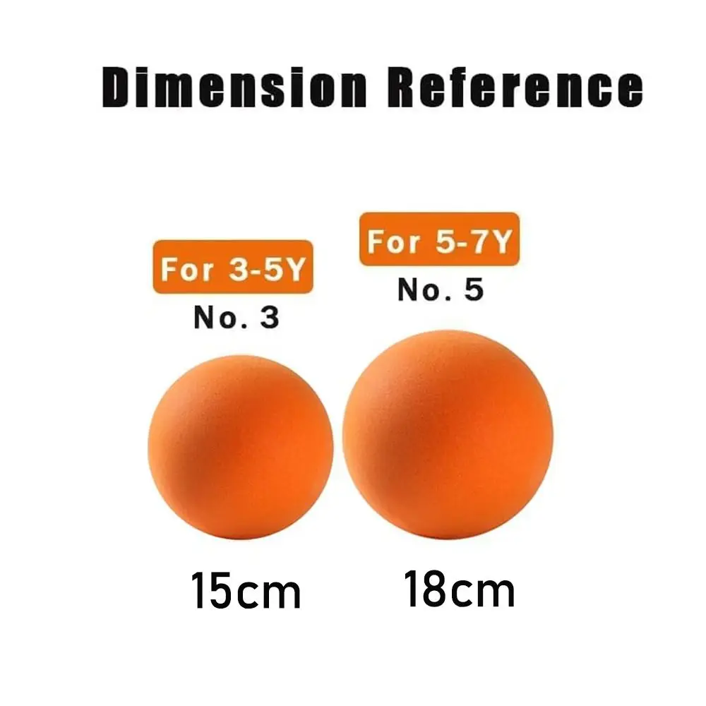 Silent Basketball Foam Basketball Indoor Training Ball Uncoated Low Noise Basketball Training for Kids Various Indoor Activities 6