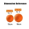 Silent Basketball Foam Basketball Indoor Training Ball Uncoated Low Noise Basketball Training for Kids Various Indoor Activities 6