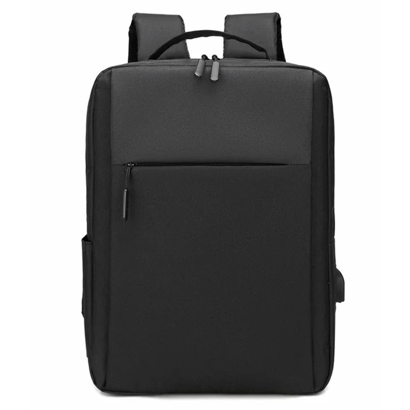Zaino per Laptop da 15.6 Pollici, Zaino da Viaggio in Nylon per Uomo, Zaino per Computer con Ricarica USB, Zaini Scolastici Impermeabili per Uomini - immagine 2