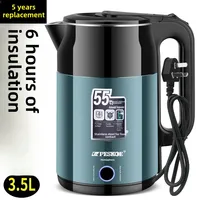 Large Capacity 3L Stainless Steel Insulated Electric Kettle Home Use Water Boiler Dormitory Student Use Open Water Kettle 1