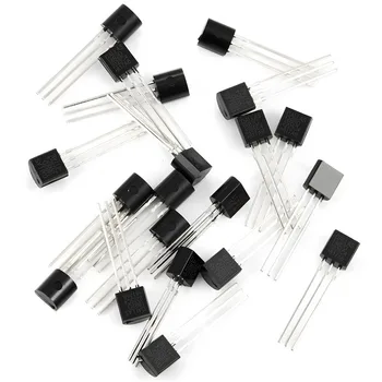 1/5/10/20pcs Temperature Sensor Electronic Chip DS18B20 TO-92 18B20 chips IC DIY Electronic Digital Thermometer -55 ° C to 125 ° 1