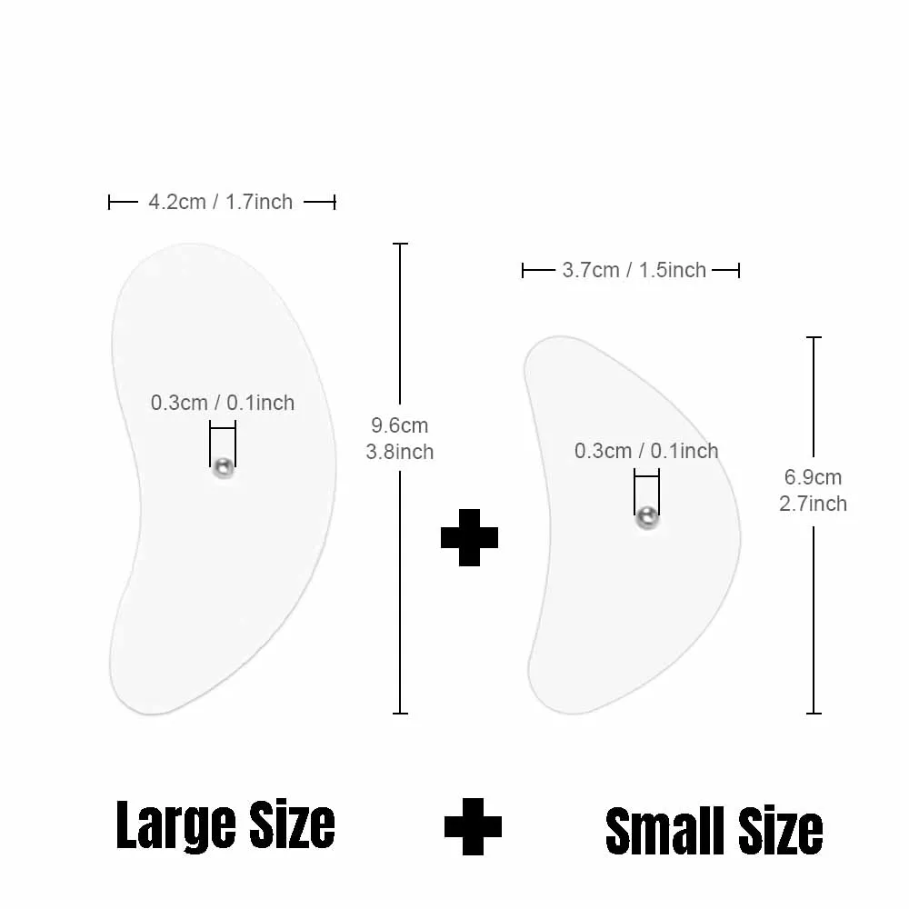 Electrode pads Face massager Muscle stimulator 8/32PCS Self-adhesive Face Massager Tens Electrodes Pads EMS Electric Muscle Stimulator Physiotherapy Accessories Patches
