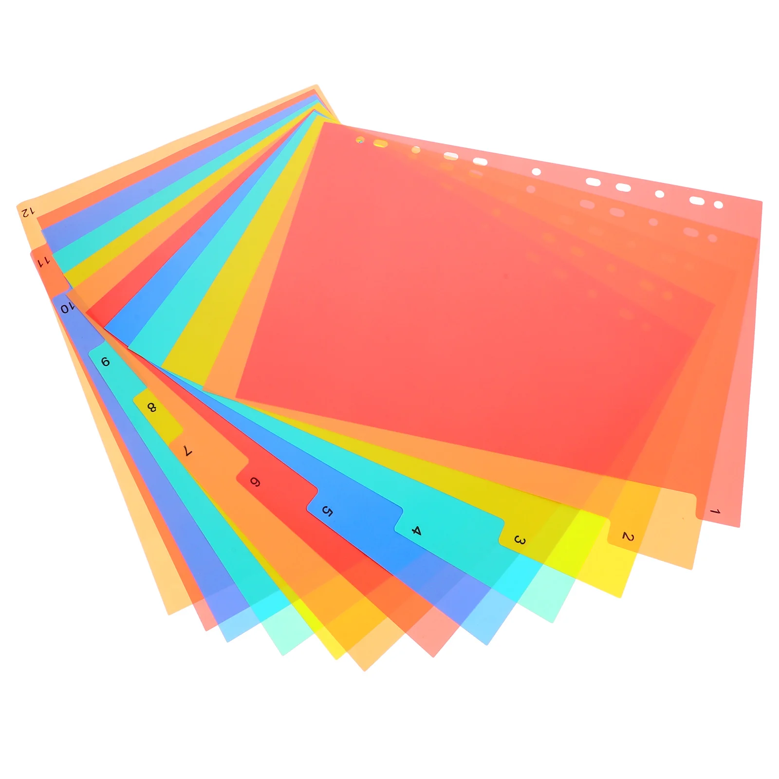 Index Sticker Notebook Binder Divider Index Page Category The Notebook Binder Clips Dividers Colored Tabs Dividing Line Pp