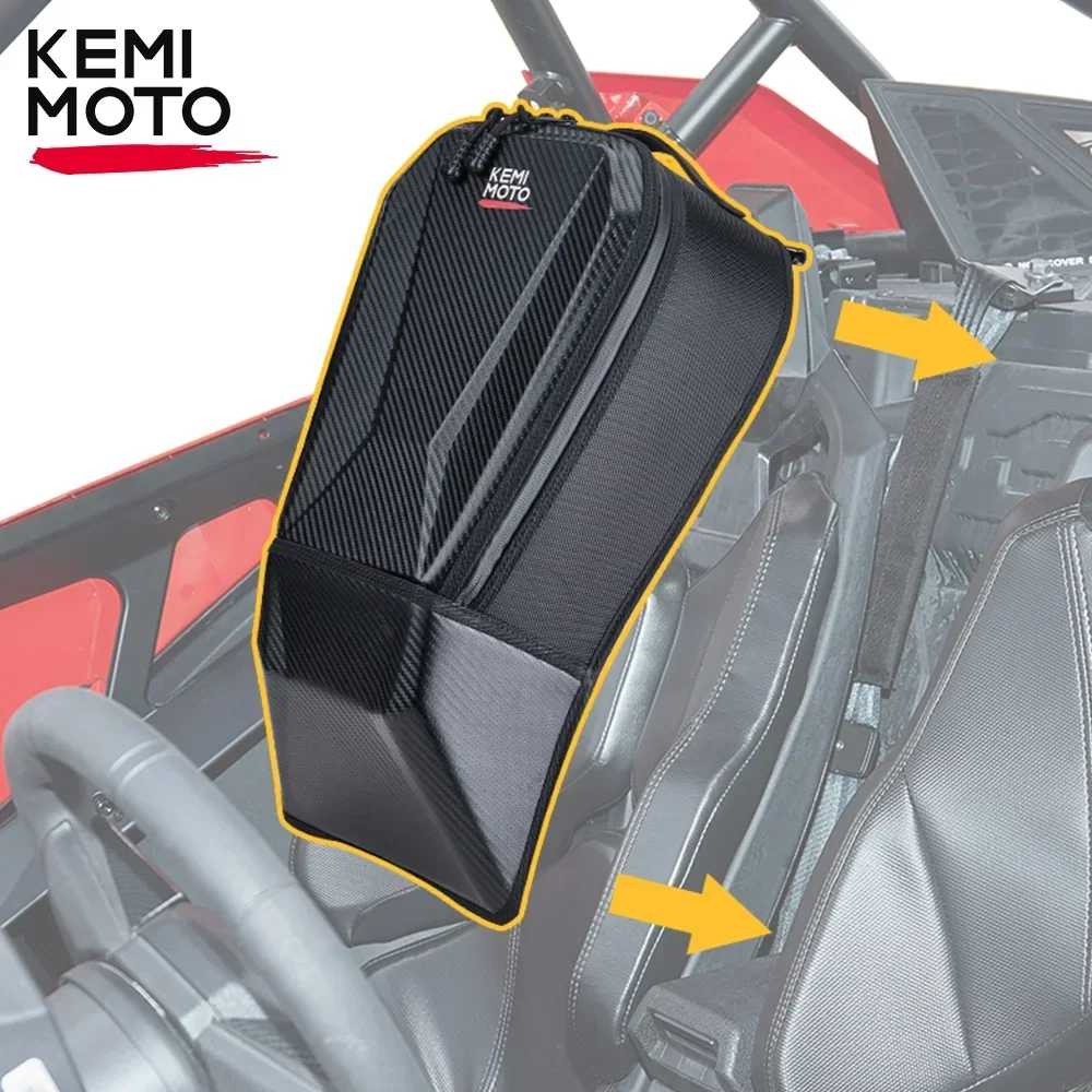 X3 Maverick KEMIMOTO Seats Center Shoulder Console Storage Cargo Bag for Can Am Maverick X3 XRS XDS Turbo R Max