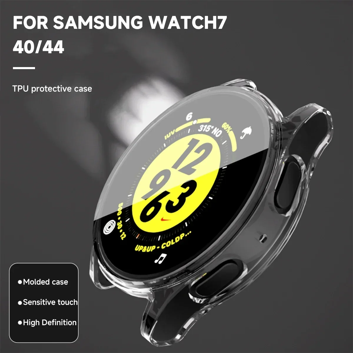 Premium All-Around Protective Silicone Case & Glass Screen Protector