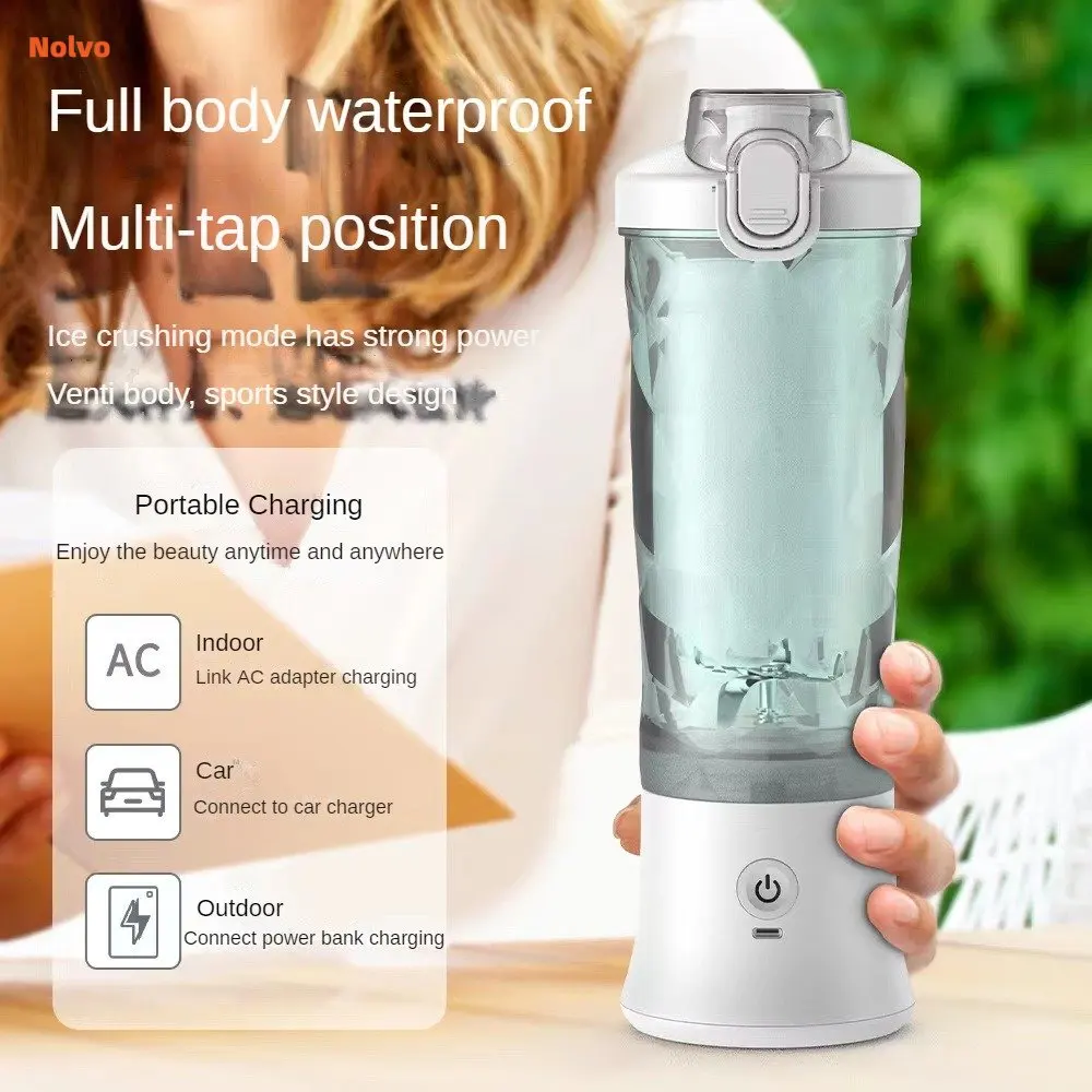 Electric Protein Shake Bottle Mini Smoothie Blender Fruit Maker/Mixer  Portable