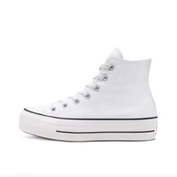Converse All Star Lift Men's and Women's Skateboarding Shoes, Classic Style, Platform Sneakers, White