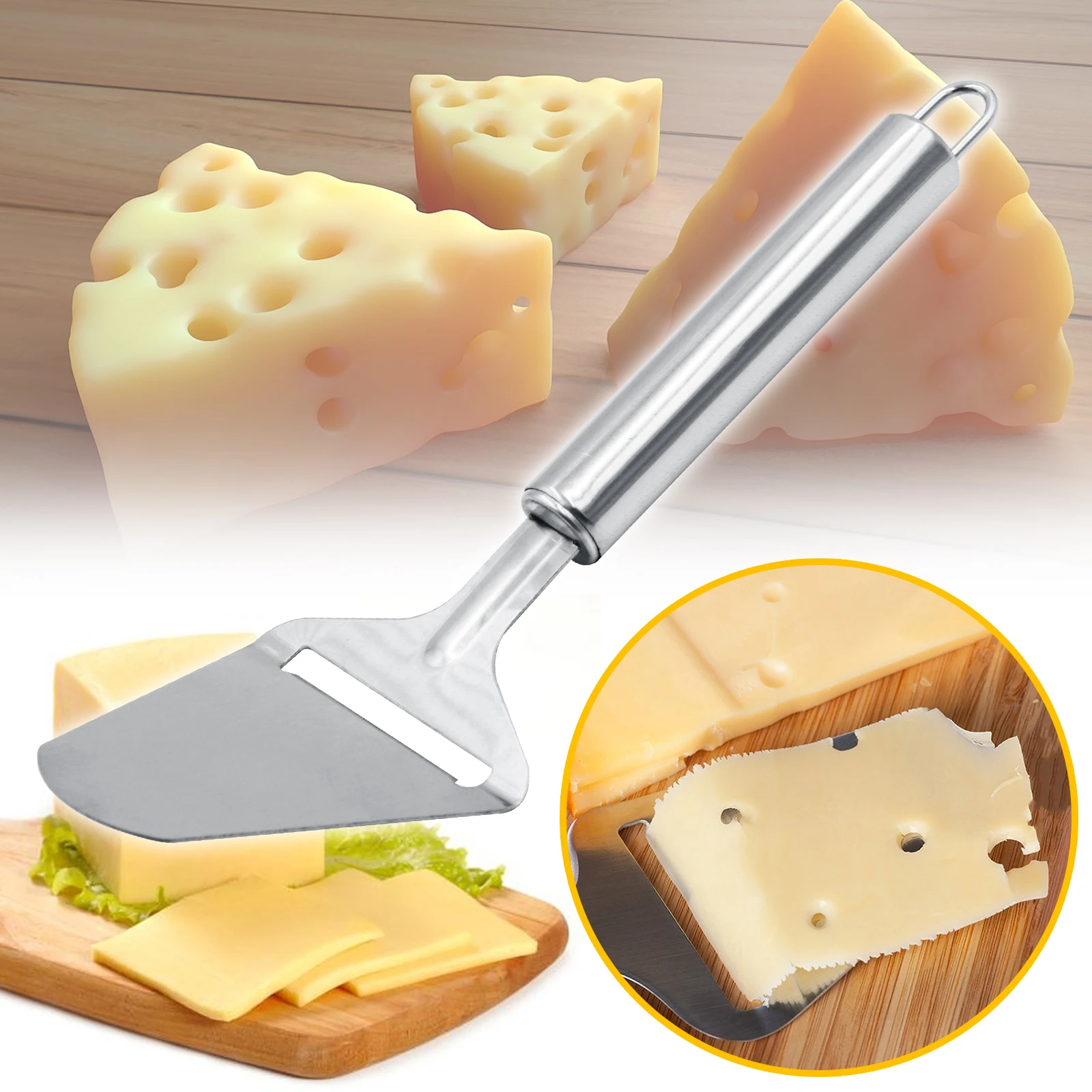 Stainless Steel Butter Cutter Commercial Cheese Slicer For Kitchen Baking, Free Shipping