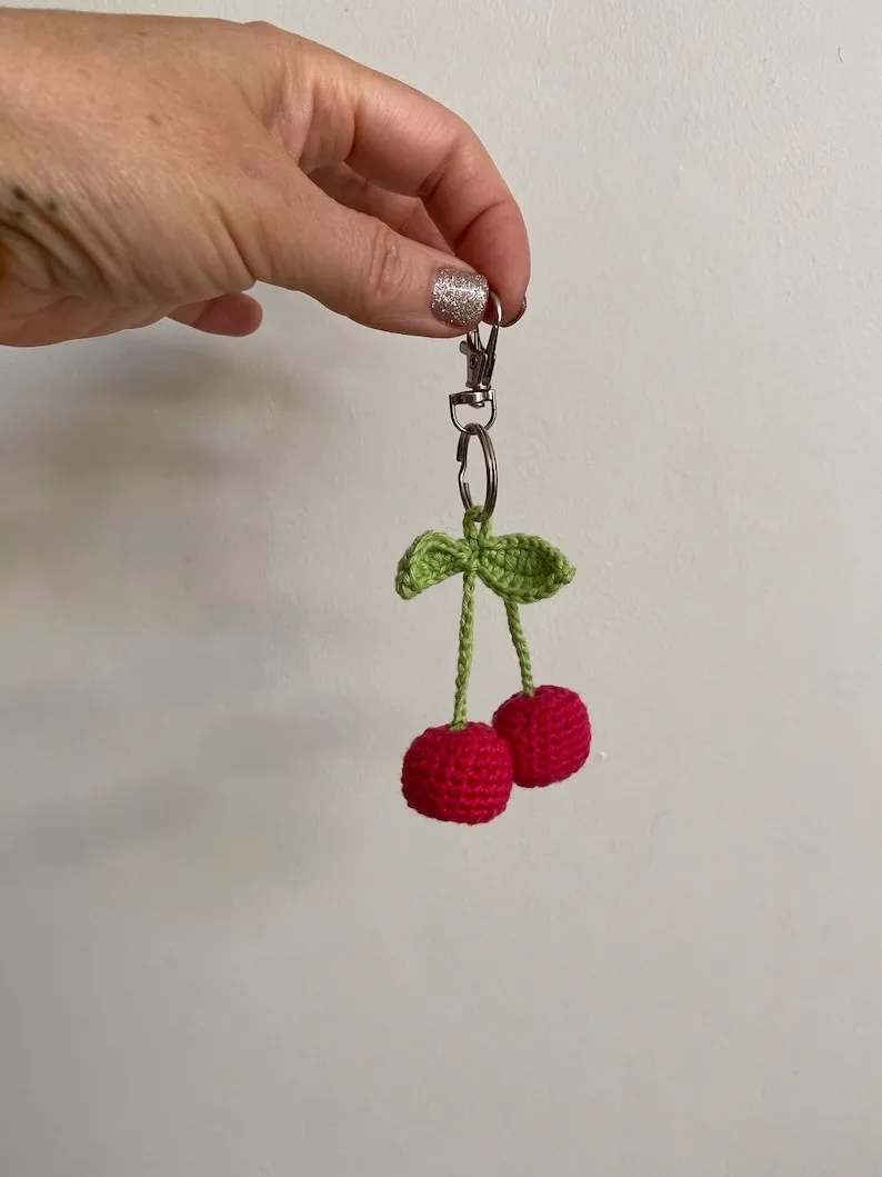 アクセサリー cheri_chanman HAVREDELUXE cereja saco charme para mulher saco pingente bonito