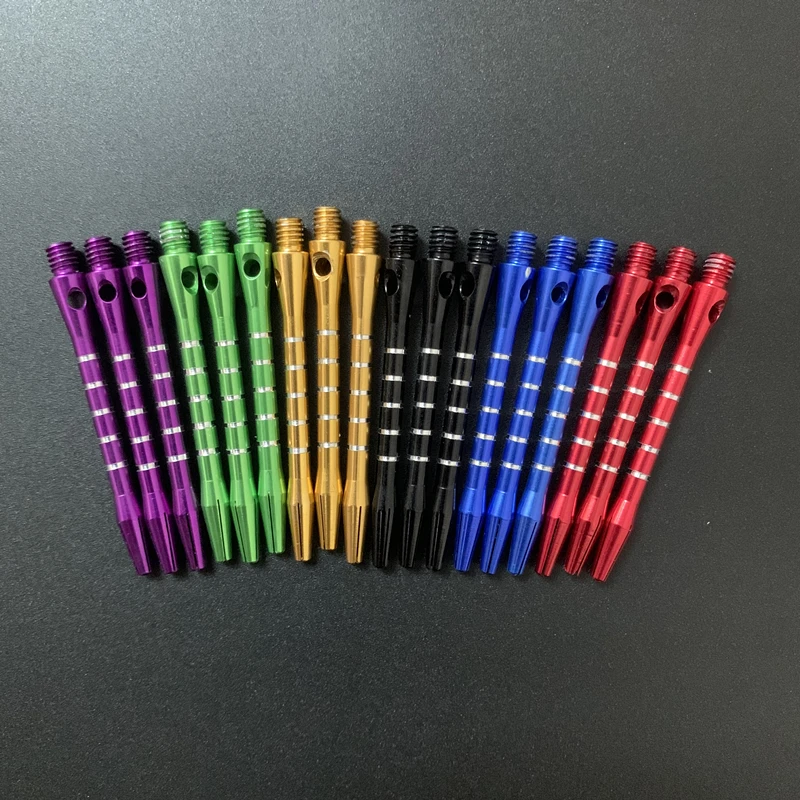 Metal Darts 6 pcs 48mm/1.89inch Aluminum Rod 6 Colors