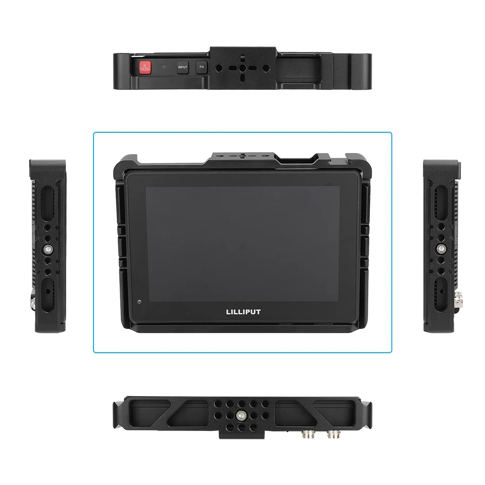 Hdrig-引き出し付きカメラ用モニターケージ,7インチディスプレイ画面