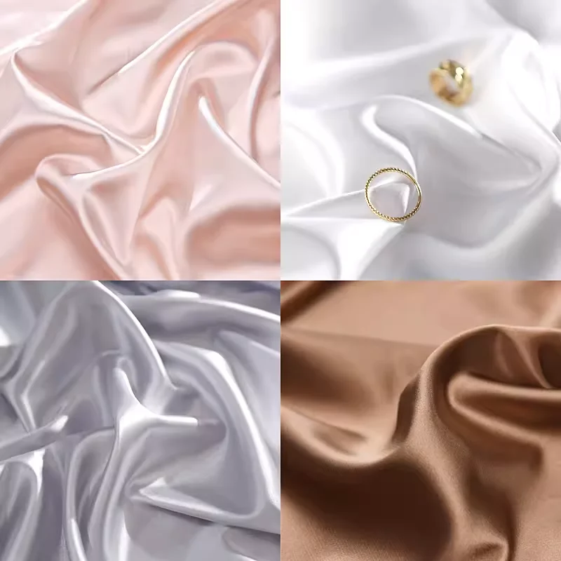 Solid Color Silk Photography Background Cloth Luxury Fashion Backdrop Props Ornament Food Product Photo Decoration Accessories photo backdrop