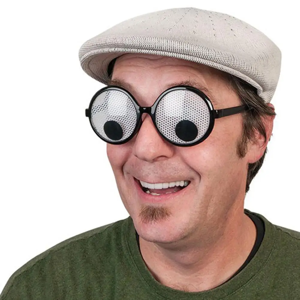 Creative Round Eyeballs Funny Glasses Party Selfie Game Goggles Props