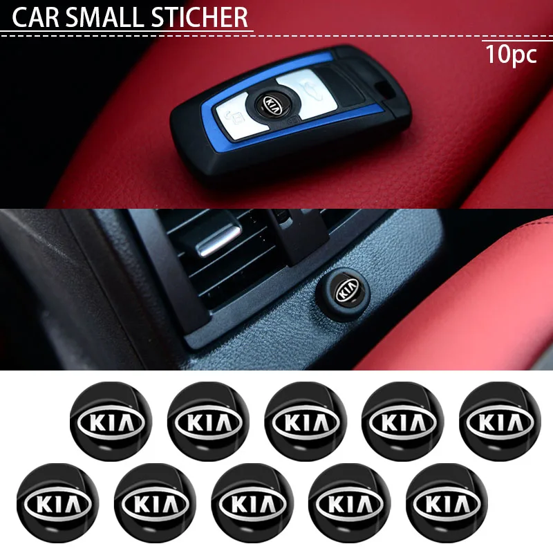 10 шт. наклейки для салона автомобиля KIA K2 K3 K4 K5 Sorento Sportage Optima Rio Ceed Cerato Venga Soul 2018 |