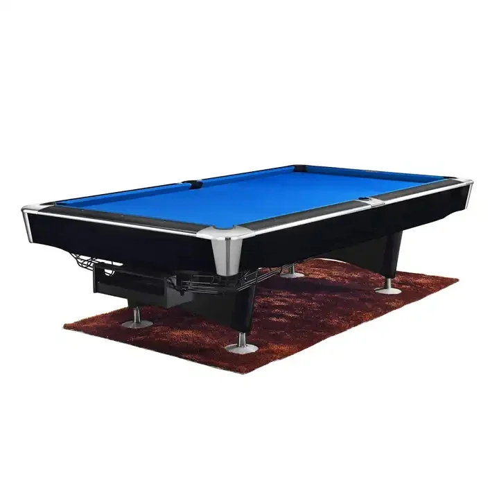 Marble Billiard Table Standard Commercial Adult American Black Eight Billiard Table
