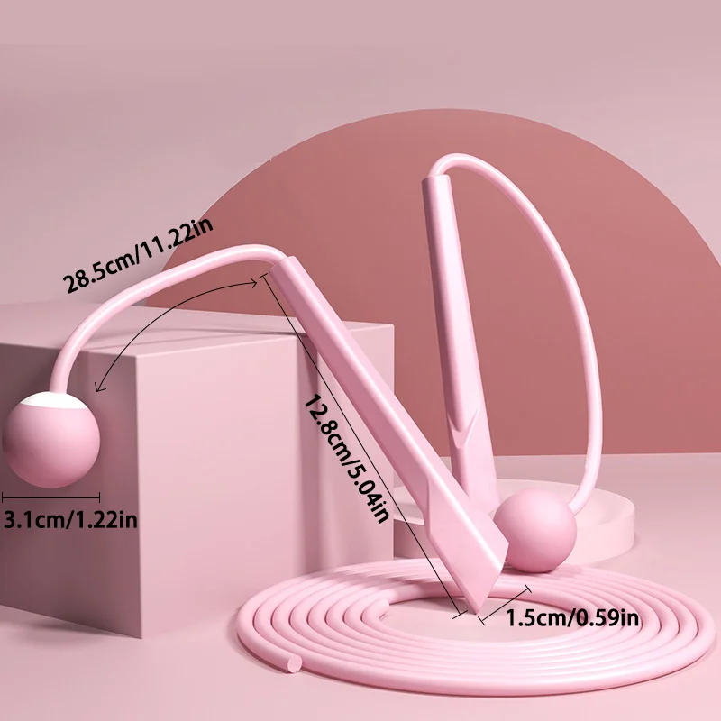 Household Lightweight Silent Cordless Jumping Rope Fitness Fat Burning and Weight Loss Professional Training Rope jump rope