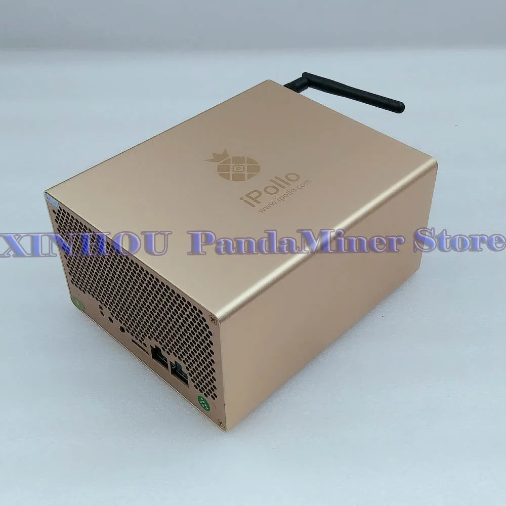 Ipollo-mini v1 com hashrate wifi, 300mh/s, ethf, etc, qkc, clo, pom, zil, melhor que x1 g1, antminer e9pro, jasminer x16