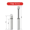 73mm Silvery