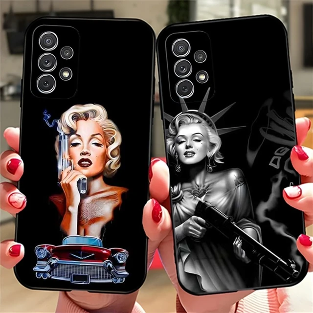 Marilyn Monroe Cases Wallet Custom iPhone Cases Leather Samsung