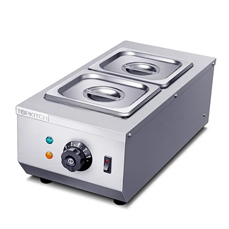 

600W Chocolate Tempering Machine Melting Pot Electric Auto Heater Liquid Warmer Stainless Steel 6L Capacity 2 Tanks