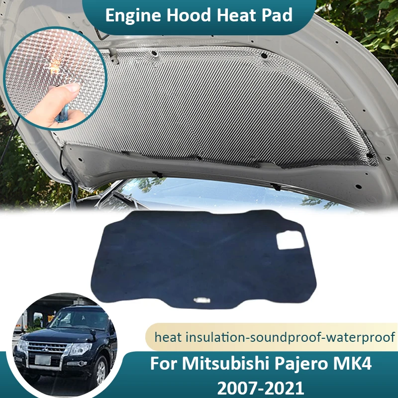 

Передний капот двигателя для Mitsubishi Pajero Montero Shogun V83 87 88 93 97 98W 2018 2019 2020 2007-2021