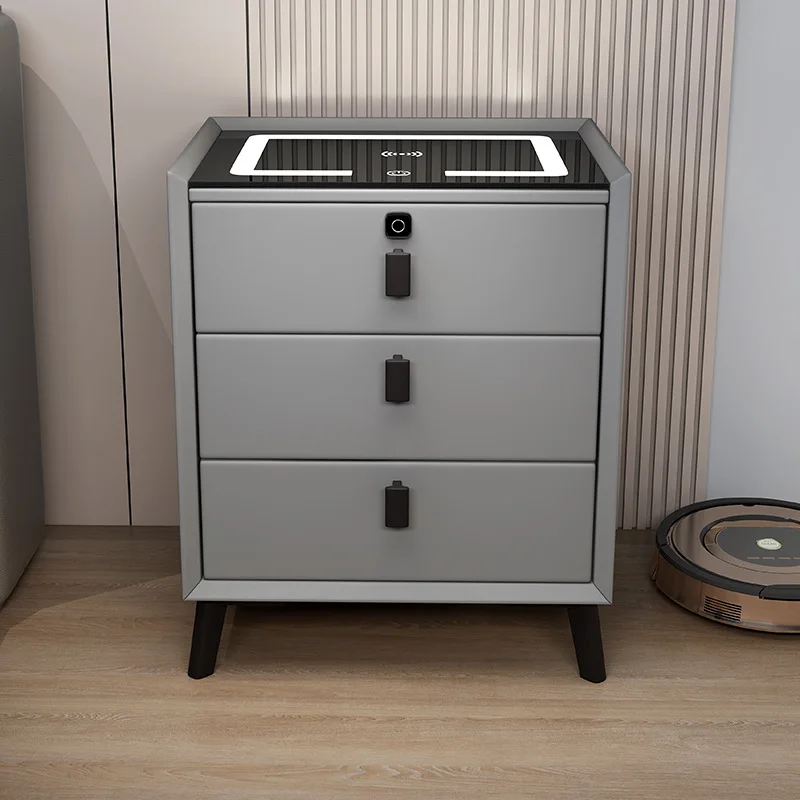 3 Drawers Table with Wireless Charging 2