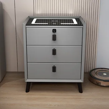 3 Drawers Table with Wireless Charging 2