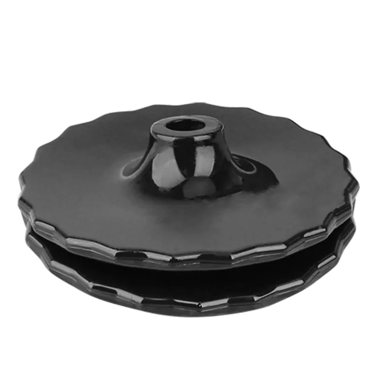 black color gag bit pad brown color horse mouth snaffle pad gel material pad 5
