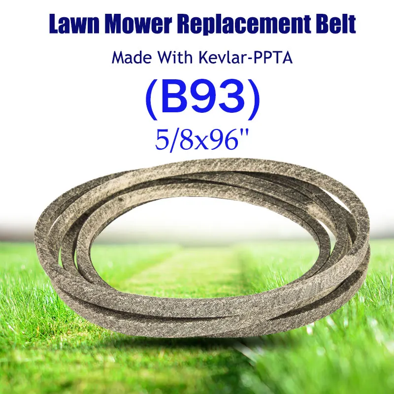 

Accessories for Vehicles B Series B93 for Lawn Mower Engine 5/8×96" 71460071 V-belt Made with Kevlar TCU34218