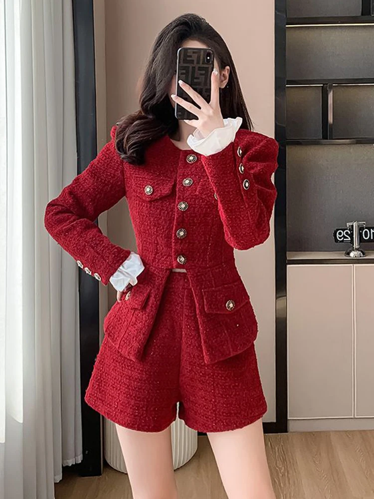 Style Cross-border Knitted Hooded Suits Fashion Sexy High Waist Long Sleeves Trousers Two-piece Set
