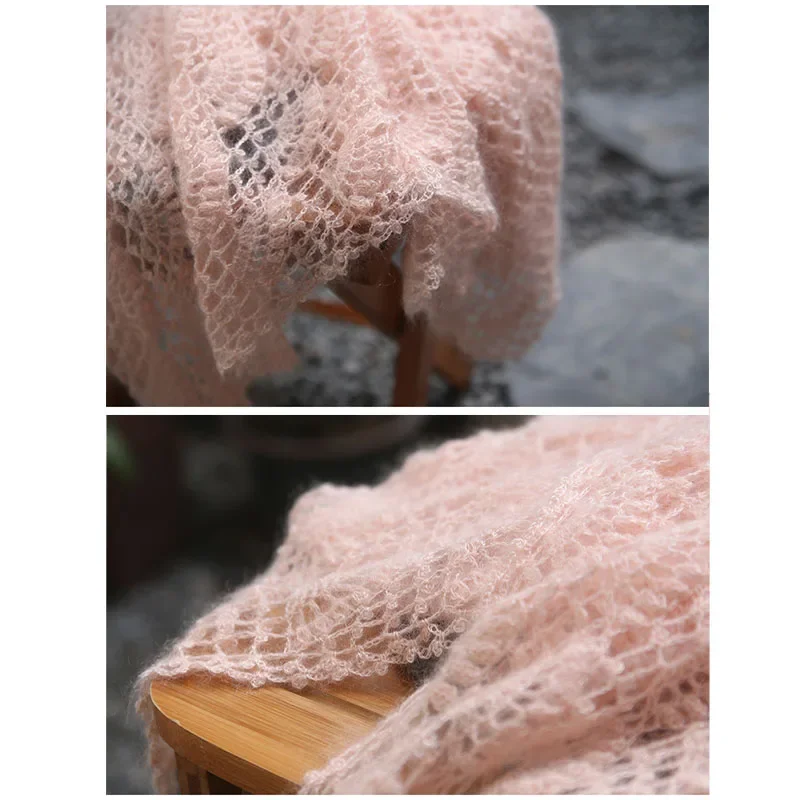 50G Angola Amorous Mohair Yarn Thin Hand knitting baby sweater Soft wool Crochet Yarn For Shawl Scarf Fine Thread 2