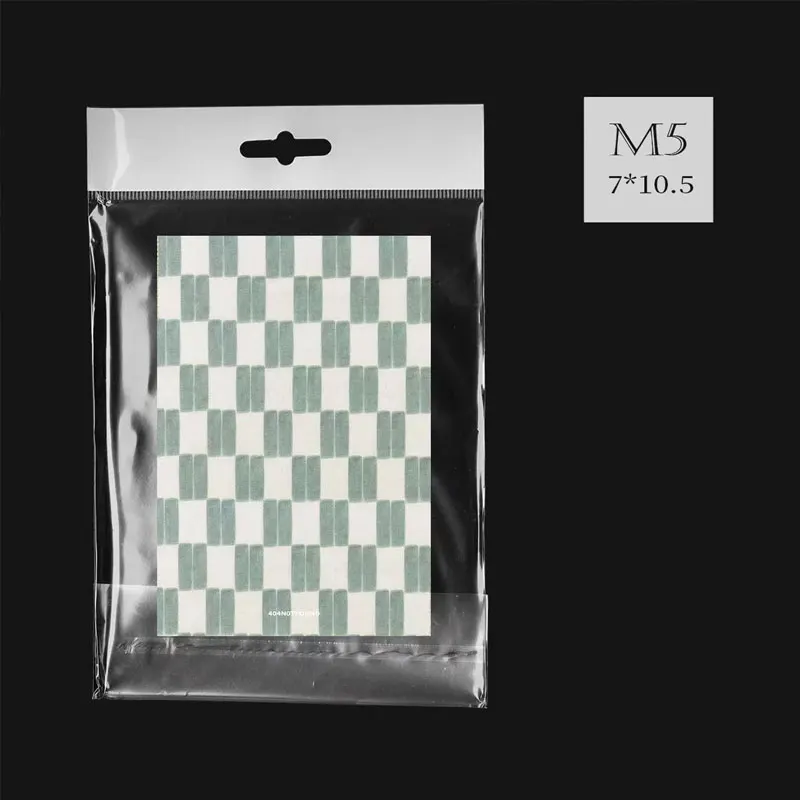 10Sheets M5 Loose-Leaf Notebook Seperator Loose-leaf Handbook Accessories 5-Hole Spacer Index Page Classification Paper