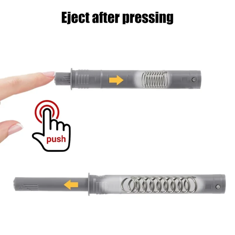 Rebounding Magnetic Drawer Latch Door Closer Furniture Hardware Cabinet Catches Door Stopper for Wardrobe/Kitchen Cupboard magnetic cabinet catches door closer magnetic cabinet latches door catches cabinet door latch cabinet door stop door stops 10PCS