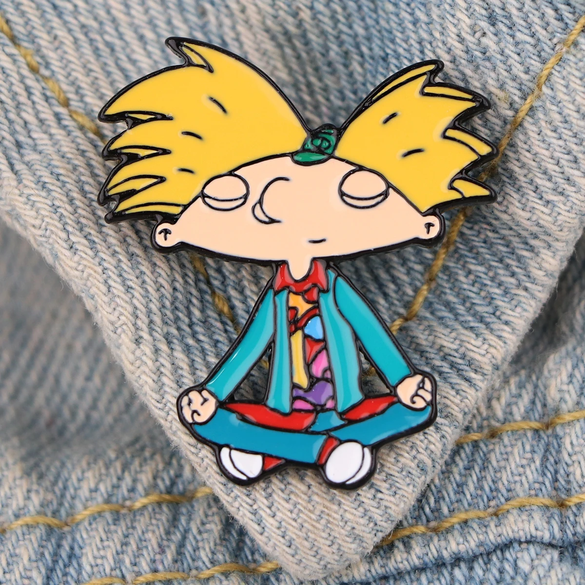 

Meditation Yoga Hobby Funny Enamel Pin Lapel Pins Badges on Backpack Anime Brooch for Clothes Jewelry Fashion Accessories Gift