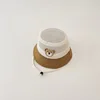 summer Baby Caps Thin Color Mesh Kids Cap Cartoon Bear Infant Toddler Basin Hats Beach Boy Girl Sun Protection Bucket Hat 1-2Y 4
