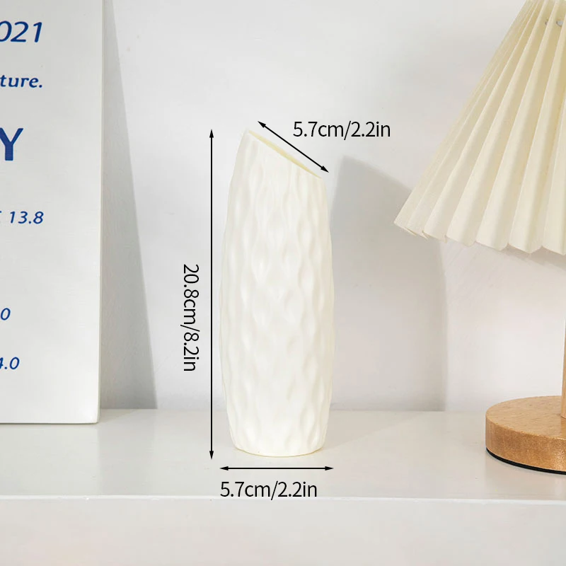 Nordic Flower Vase for Home Decor - 3-Color Decorative Hydroponic Planter