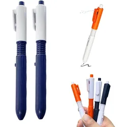 Water Spray Prank Pen - 2 - in - 1 Retractable Writing and Spraying Pen (2pcs blue holder)