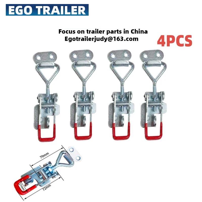 Ego trailer 4Pcs Over Centre Latches Medium Trailer Toggle Overcentre Latch Fastener UTE 4WD