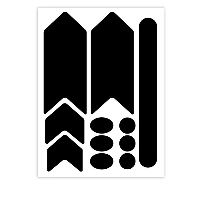 bike chain guard sticker