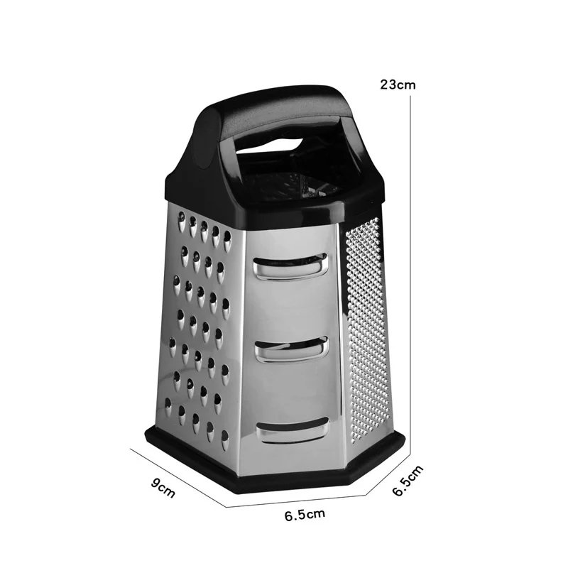 Stainless Steel 6-Side Box Grater 6