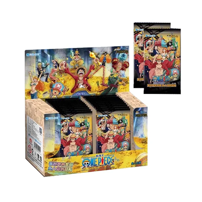 1BOX One Piece Card Game Anime Cartas Tcg Luffy Zoro Sanji Nami Card