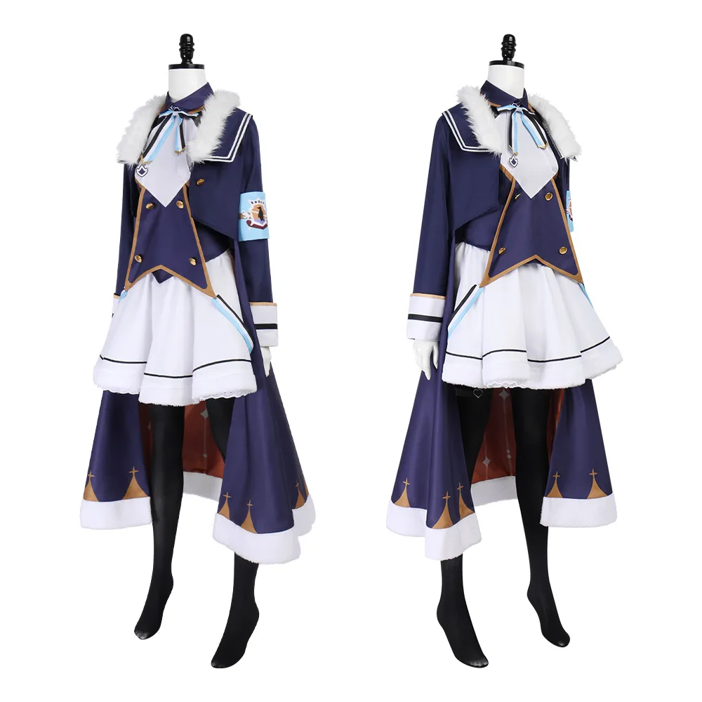 VTuber: Nijisanji Petra Gurin | Sailor Uniform Cosplay Costume 25 Nijisanji Petra Sailor Uniform Cosplay Costume for Women (Unofficial)