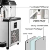 VEVOR Commercial Slushy Machine 6L x 2 Tanks 50 Cups Stainless Steel Margarita Smoothie Frozen Drink Maker for Bars and Home Use 2