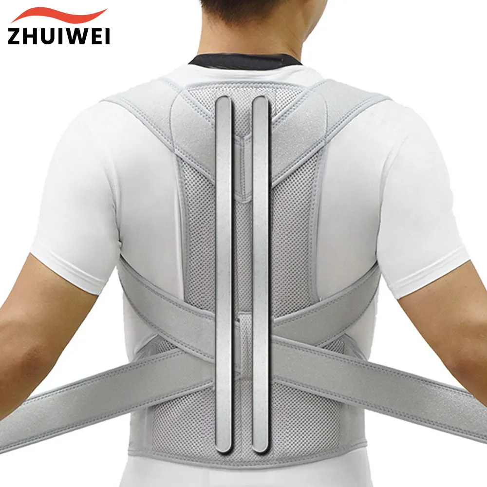 New Upper Back Posture Corrector Posture Clavicle Support Corrector Back Straight Shoulders Brace Strap Correctpor carego posture corrector back support belt orthopedic posture corset back brace support back straightener adjustable shoulder