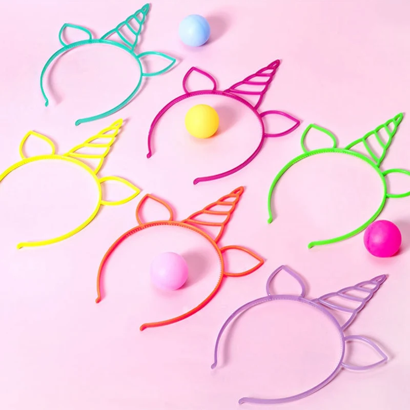 Description Picture 5 of item6pcs Fluorescent Hair Hoop Plastic Headband Glow In The Dark Party Supplies Photo Booth For Kids Adults Birthday Wedding Decor