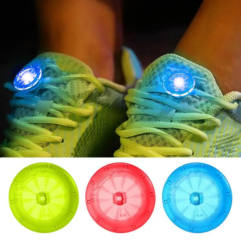 LED Shoe Clip Light Backpack Lamp Safety Warning Light Outdoor Sports Running Walking Cycling Accessories